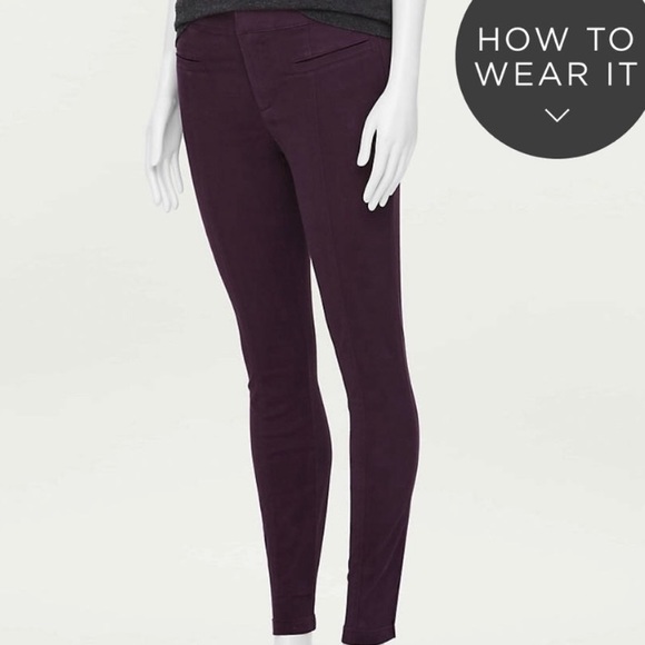 Nwt Loft Sateen Ankle Pants 